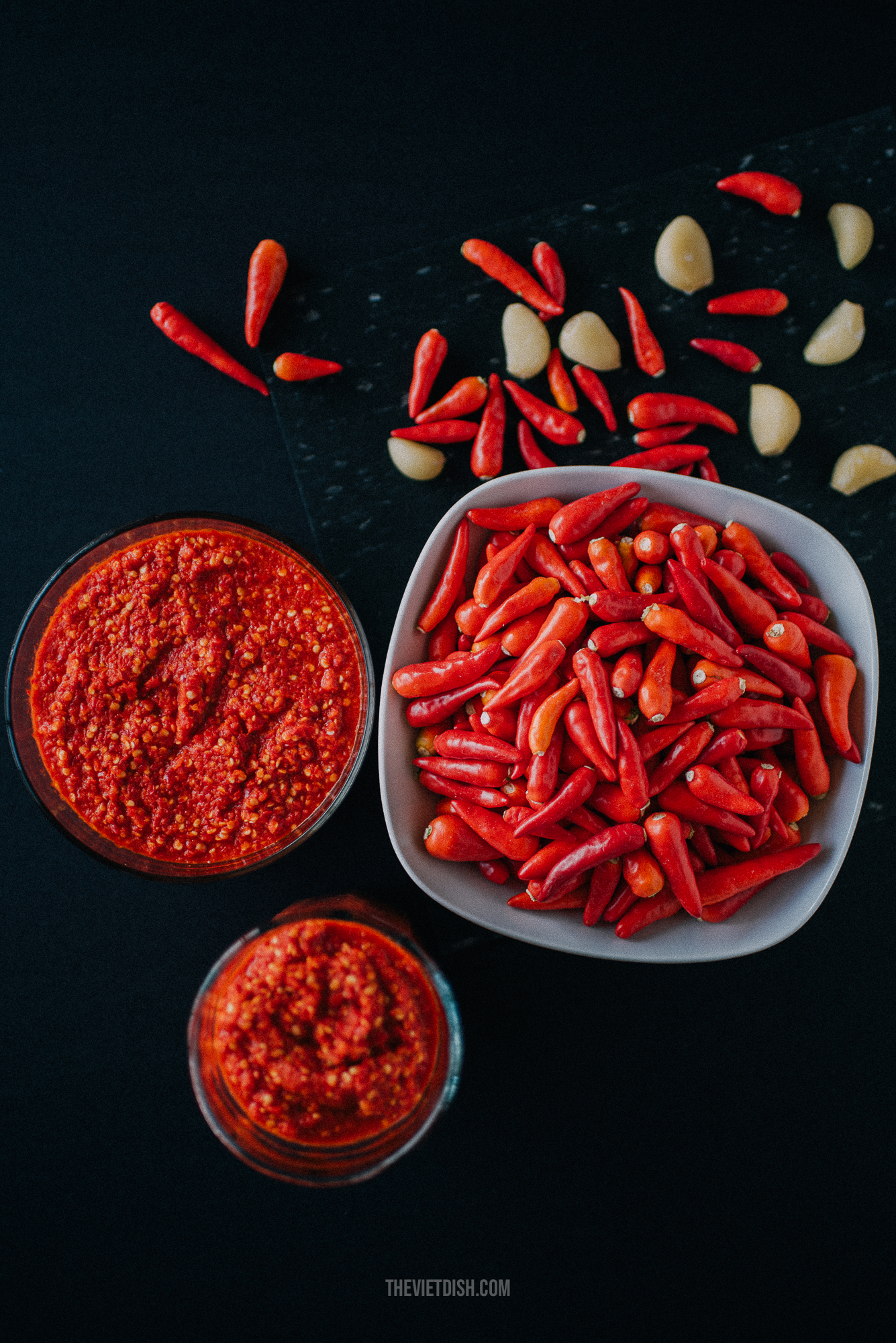 how to make vietnamese homemade chili garlic sauce